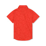 Boss Kids Camicia Rossa per Neonati