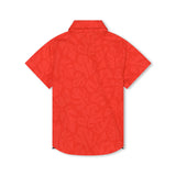 Boss Kids Camicia Rossa per Neonati