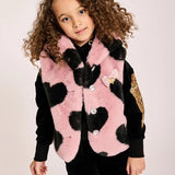 Angel's Face Gilet in pelliccia Rosa