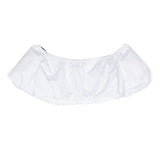 Msgm Kids Top Bianco con Fiocco