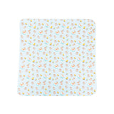 Moschino Kids Coperta Celeste con Teddy Bear All-over