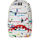 Sprayground Sharks in Paris Glitch Rider Backpack