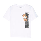 Moschino Kids T-Shirt Bianca Teddy Bear