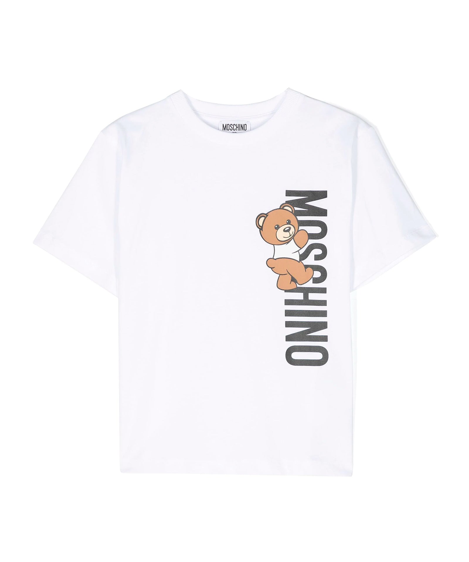 Moschino Kids T-Shirt Bianca Teddy Bear