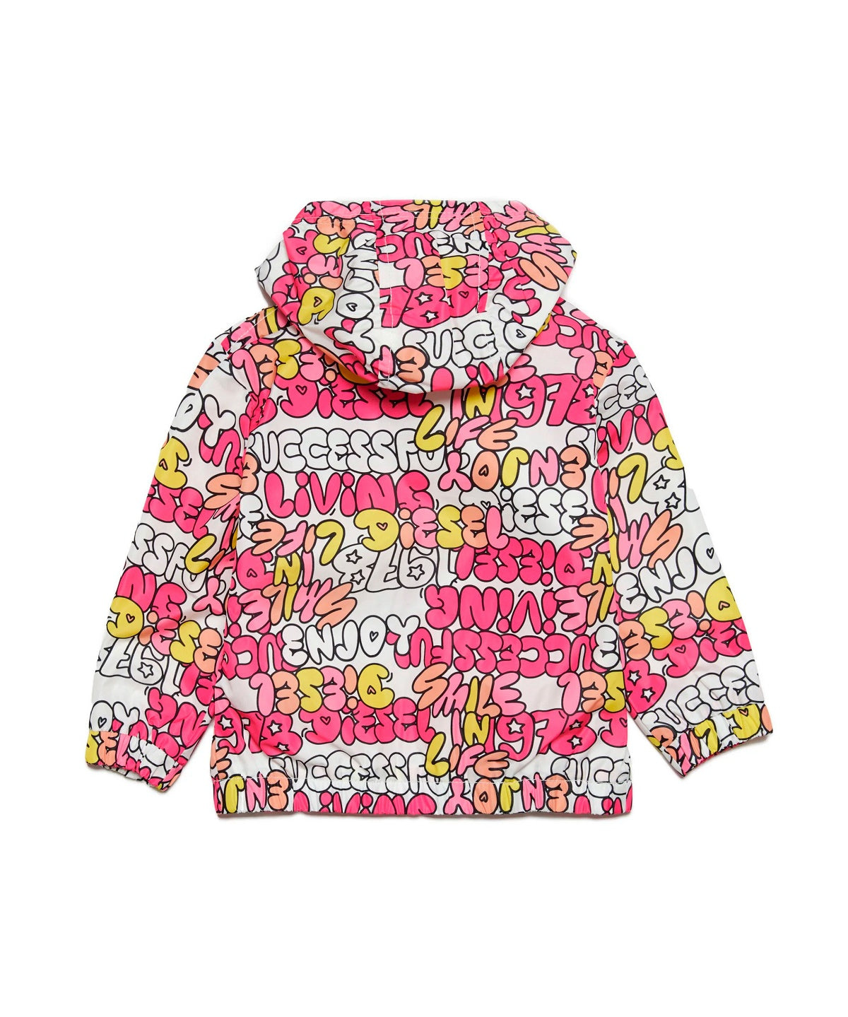Diesel Kids Giubbino Bubble Text All-over per Neonate