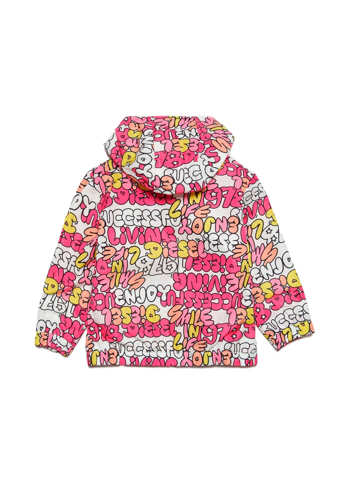 Diesel Kids Giubbino Bubble Text All-over per Neonate