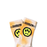 Barrow Kids Orange Tie Dye Terry Socks