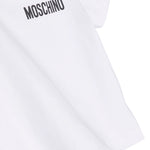 Moschino Kids Salopette Grigia Teddy Bear con T-shirt