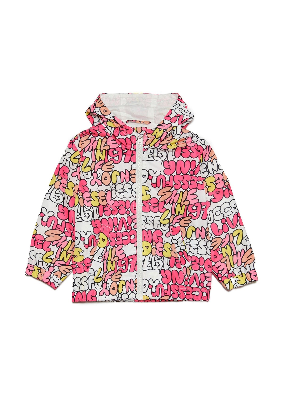 Diesel Kids Giubbino Bubble Text All-over per Neonate