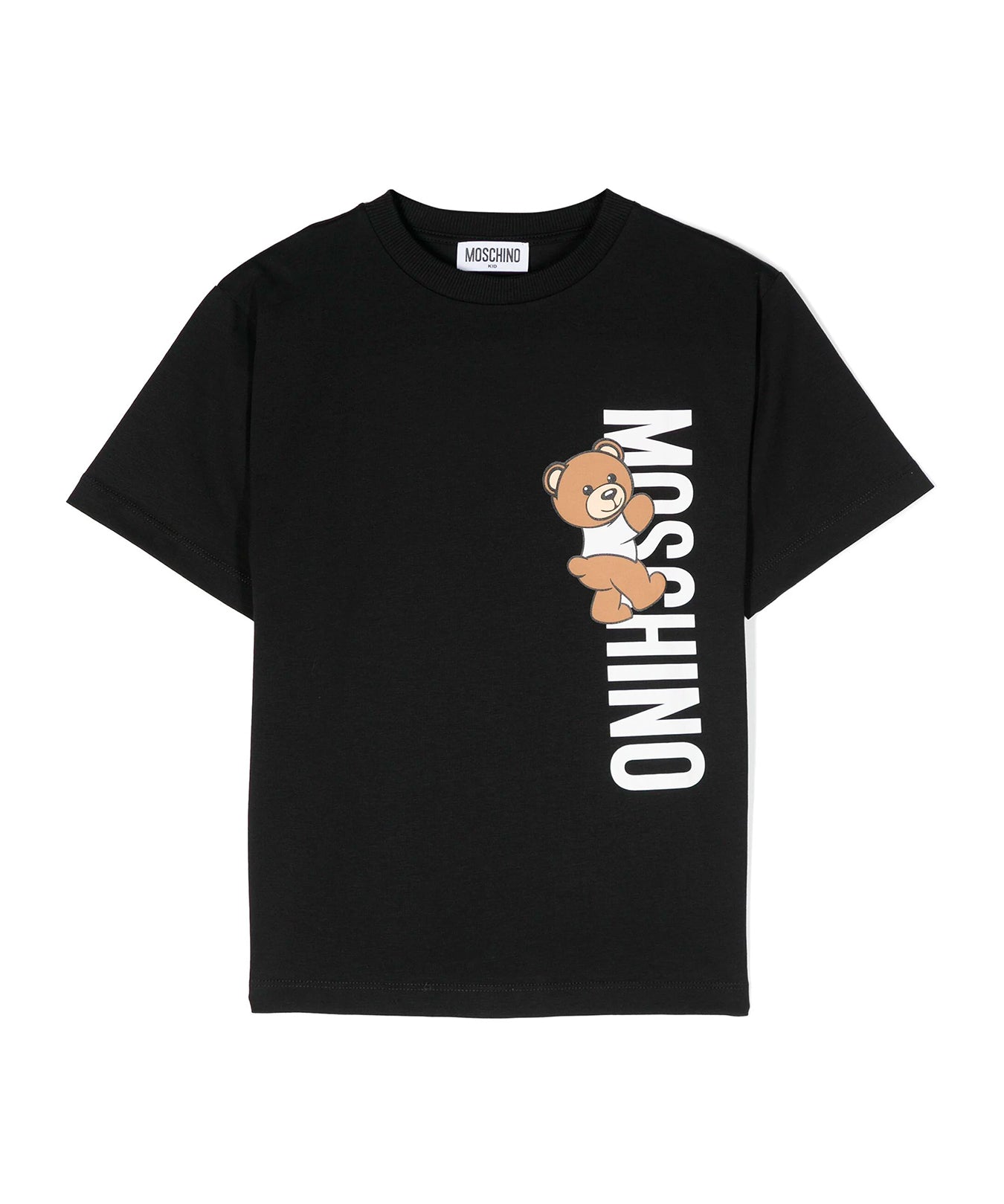 Moschino Kids T-Shirt Nera Teddy Bear