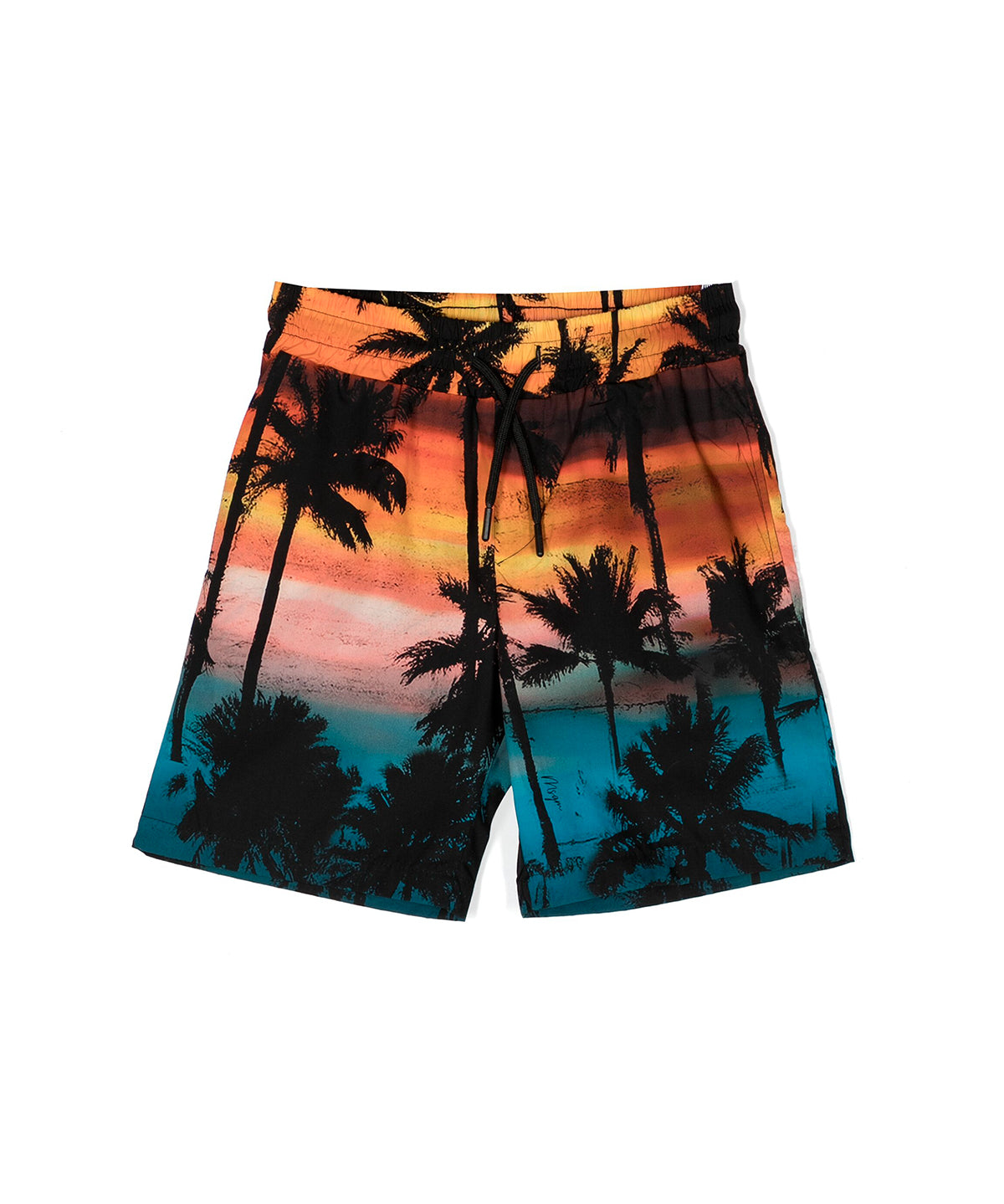 MSGM Kids Short con Stampa Multicolor per Bambini