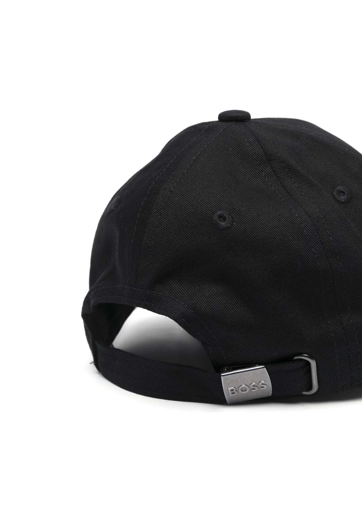 Boss Bambino Cappello Nero Con Fibbia