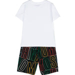 Moschino Kids Completo T-Shirt e Shorts per Bambini