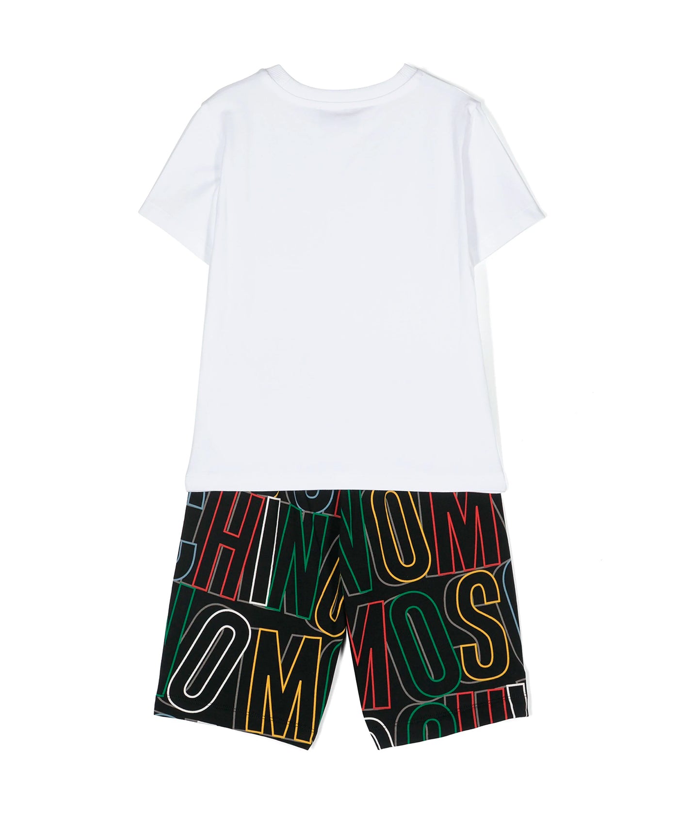 Moschino Kids Completo T-Shirt e Shorts per Bambini