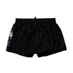 Dsquared2 Kids Costume Boxer Nero per Bambini