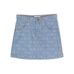 Moschino Kids Gonna di Jeans Logo All-over
