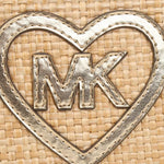 Michael Kors Kids Borsa a Spalla a Forma di Cuore