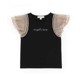 Angel's Face T-shirt Nera