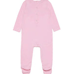 Pigiama DSquared2 Kids Rosa Chiaro con Stampa Logo | Maniche Lunghe | Chiusura con Bottoni a Pressione