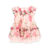 Angel's Face Pink Fantasy Dress for Baby Girls