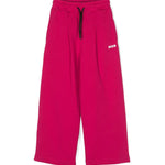 Pantaloni a Palazzo MSGM Kids | Fucsia con Logo | Stile e Comfort per Bambine