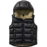 Blauer Kids Piumino Smanicato Nero per Bambini