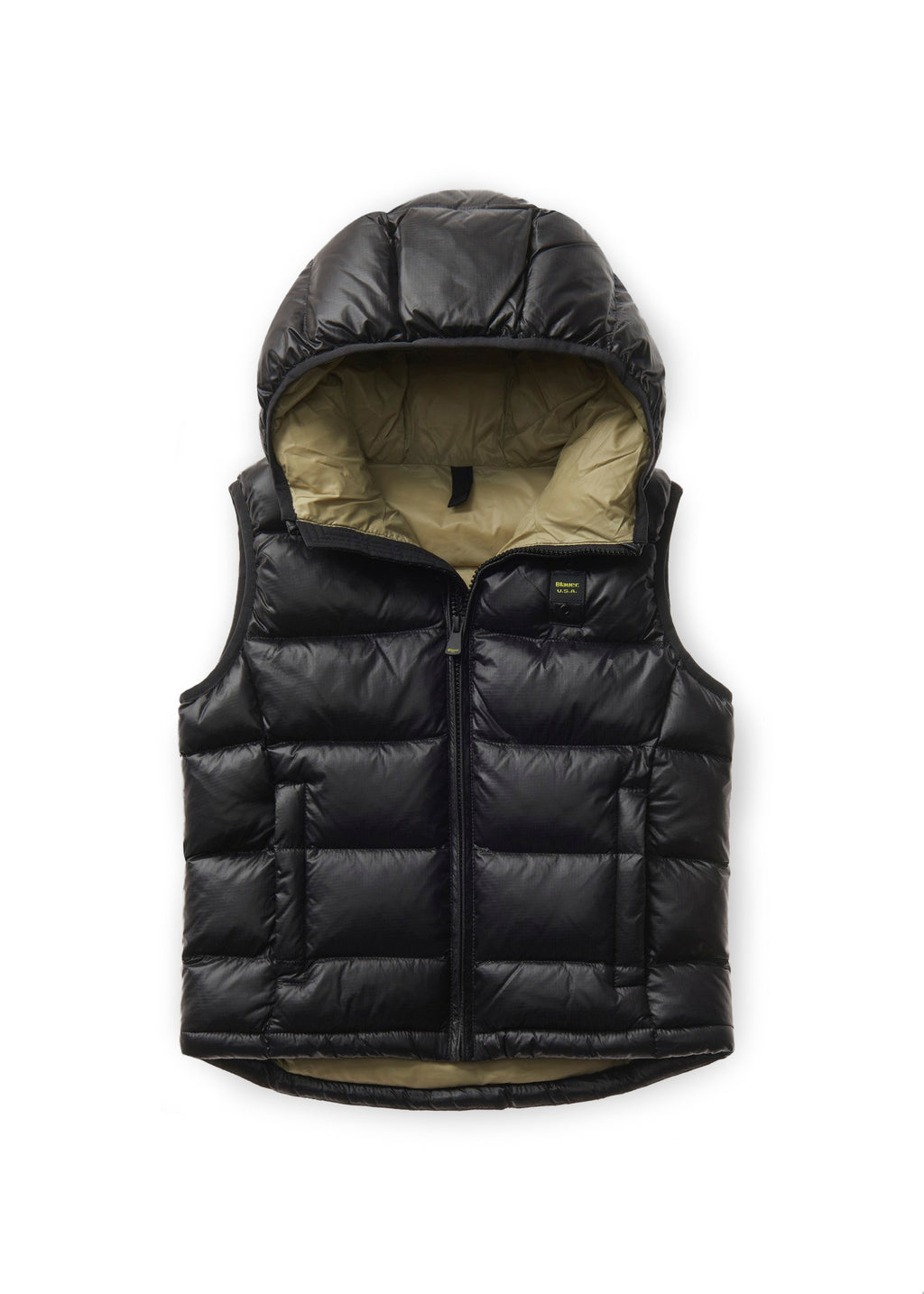 Blauer Kids Piumino Smanicato Nero per Bambini