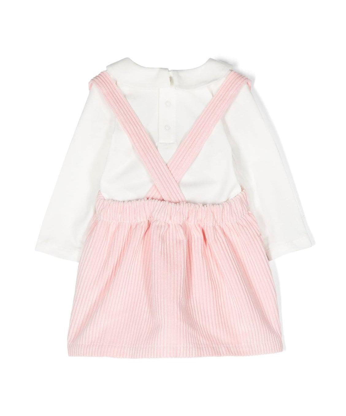 Completo Moschino Kids Salopette Rosa: Eleganza e Comodità per la Tua Principessa