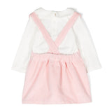 Completo Moschino Kids Salopette Rosa: Eleganza e Comodità per la Tua Principessa