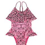 Costume Intero 4giveness Bambina Rosa Fantasia Bandana