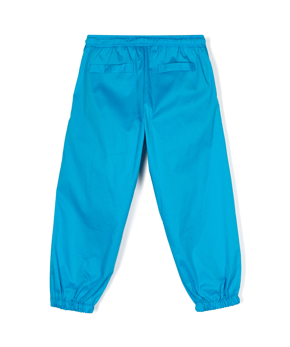 Msgm Kids Pantalone Parachute Turchese per Bambine
