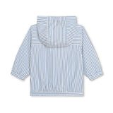 Boss Kids Giubbotto a Righe Celeste per Neonati