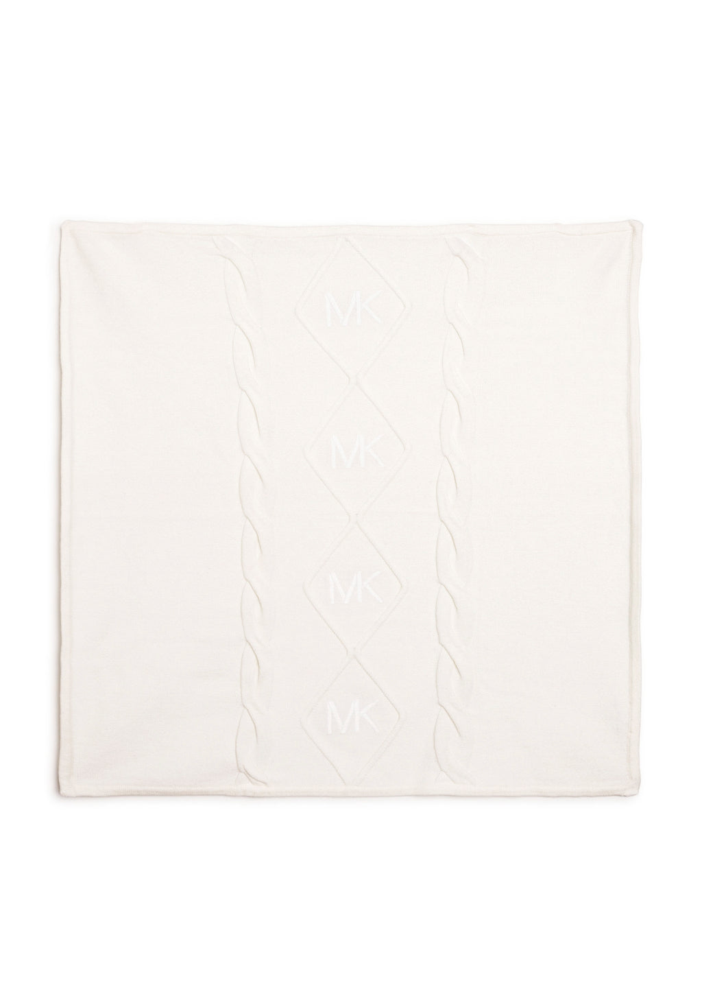 Coperta con Logo Goffrato Michael Kors per Bambini - Bianco