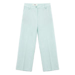 Vicolo Pantalone Verde Acqua per Bambine (fronte)