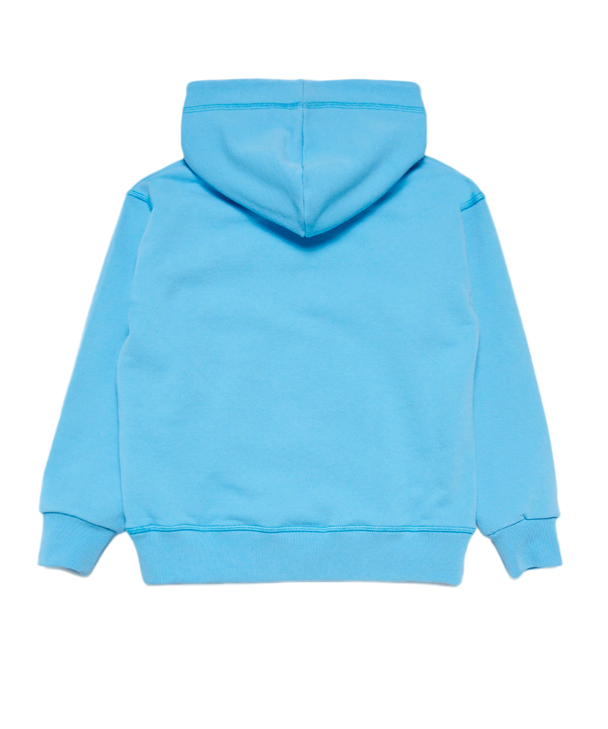 Dsquared2 Kids Felpa con Cappuccio Celeste Wave 1964