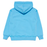 Dsquared2 Kids Felpa con Cappuccio Celeste Wave 1964