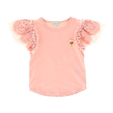Angel's Face Girl Pink T-shirt