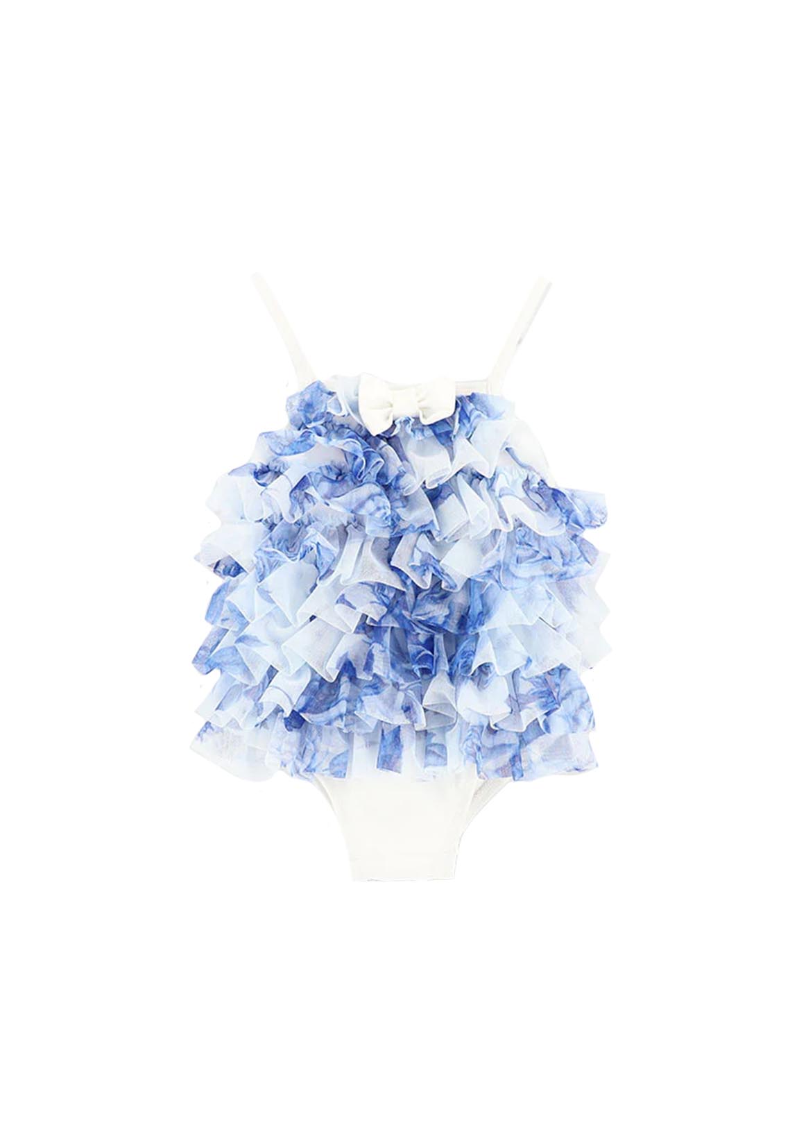 Angel's Face Newborn Costume Blue