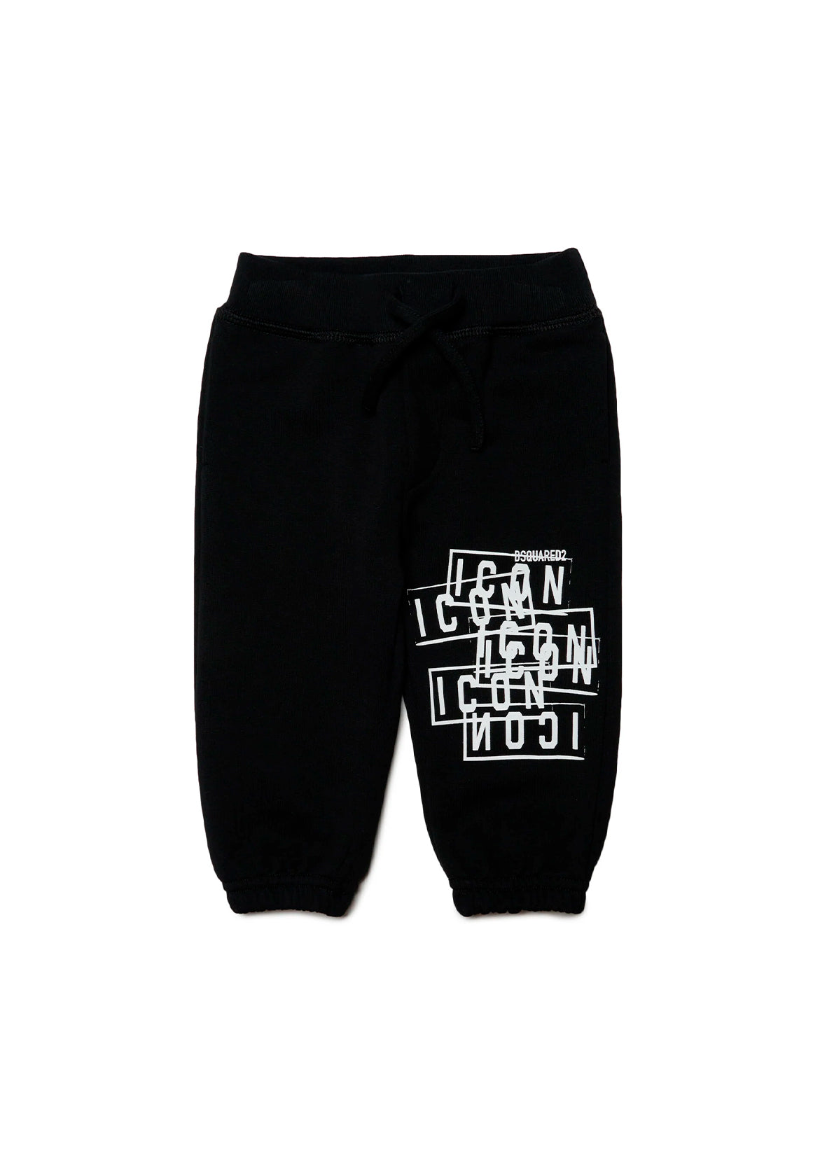 Dsquared2 Kids Pantaloni Jogger Icon Displaced per Neonati