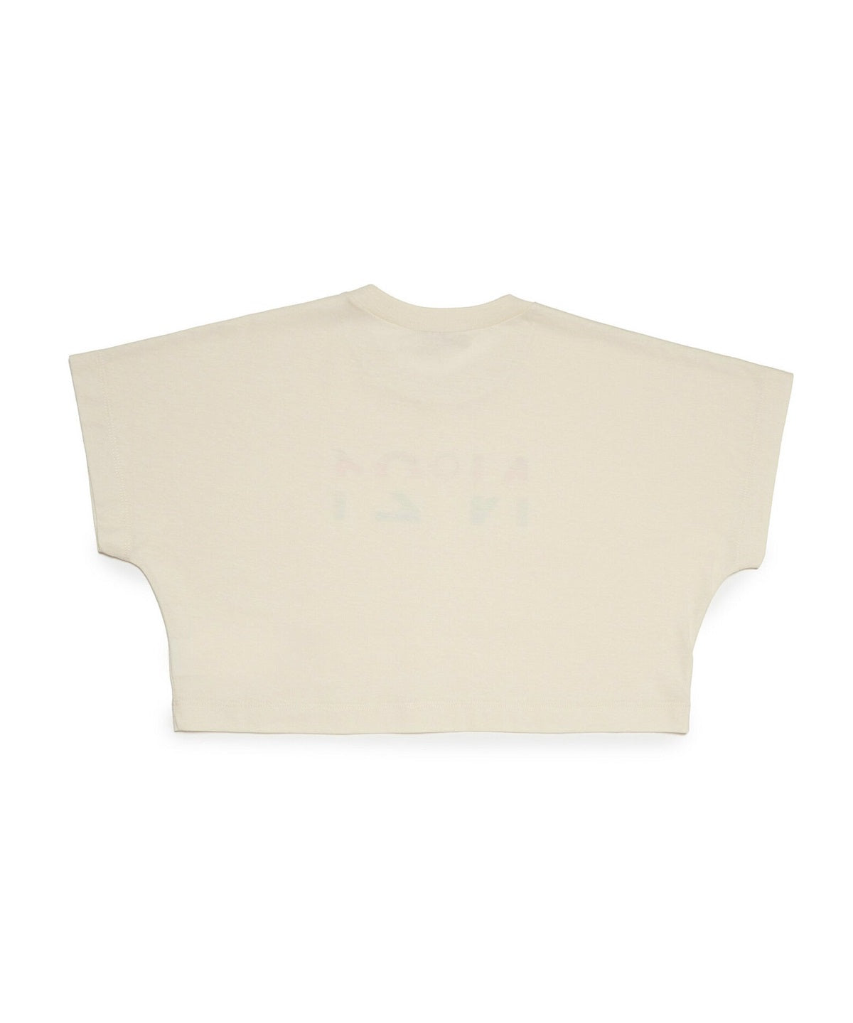 N°21 Kids T-Shirt Paglino Cropped con Logo Multicolor
