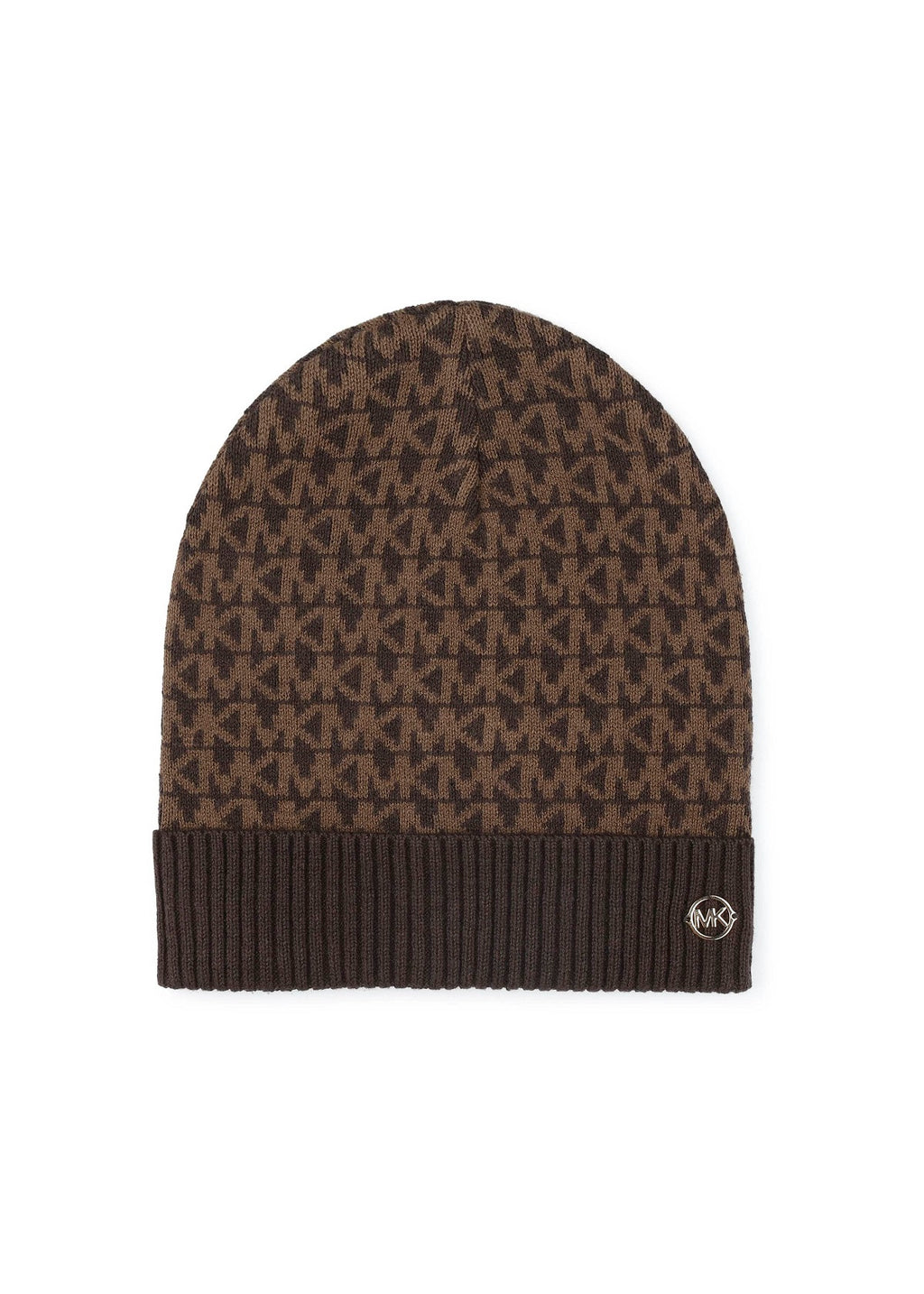 Michael Kors Kids Monogram Wool Hat Brown