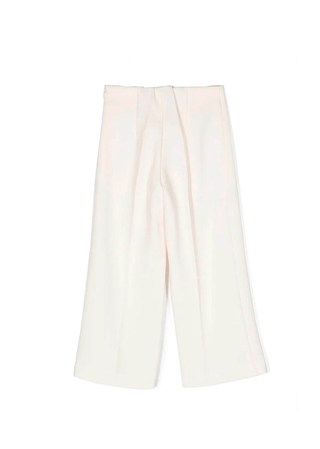 Elisabetta Franchi Girls Wide Leg Pants Butter