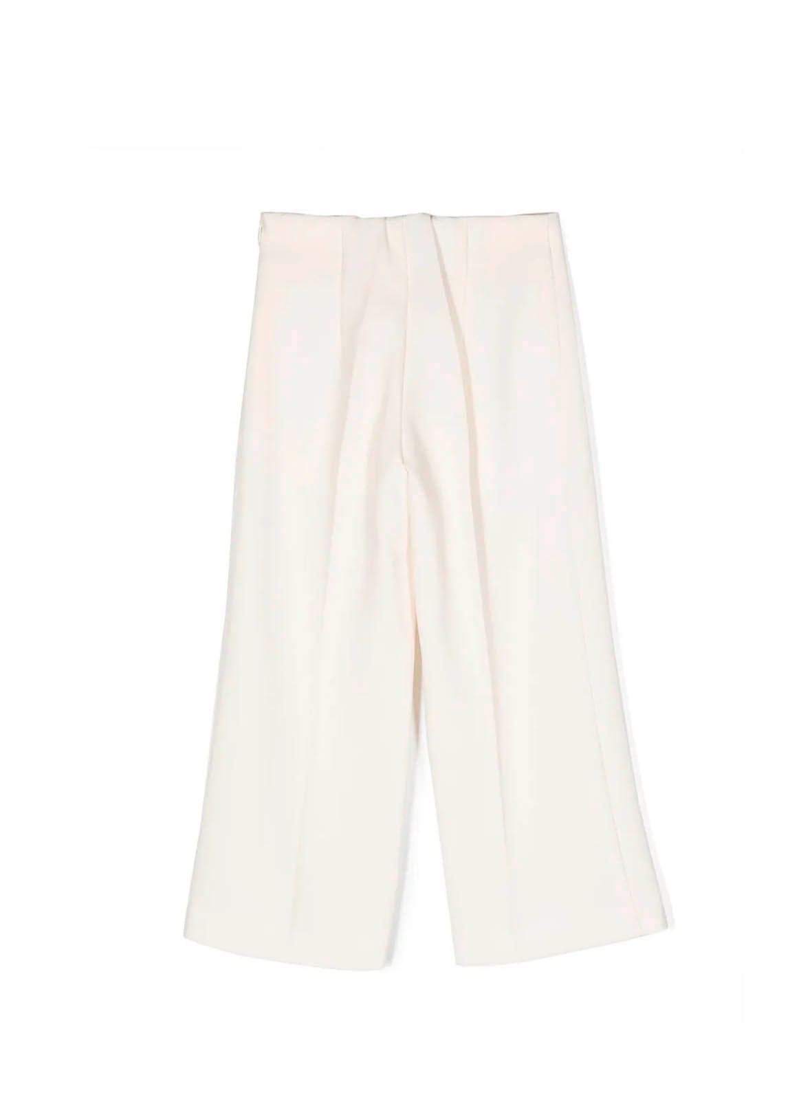 Elisabetta Franchi Girls Wide Leg Pants Butter