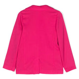 Blazer Monopetto Pinko Kids Rosa Fucsia: Eleganza e Stile Confortevole per la Tua Bambina