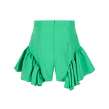 Odi Et Amo Green Shorts for Girls
