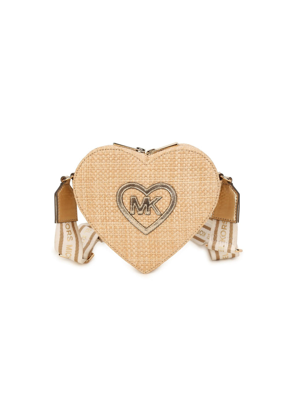 Michael Kors Kids Borsa a Spalla a Forma di Cuore
