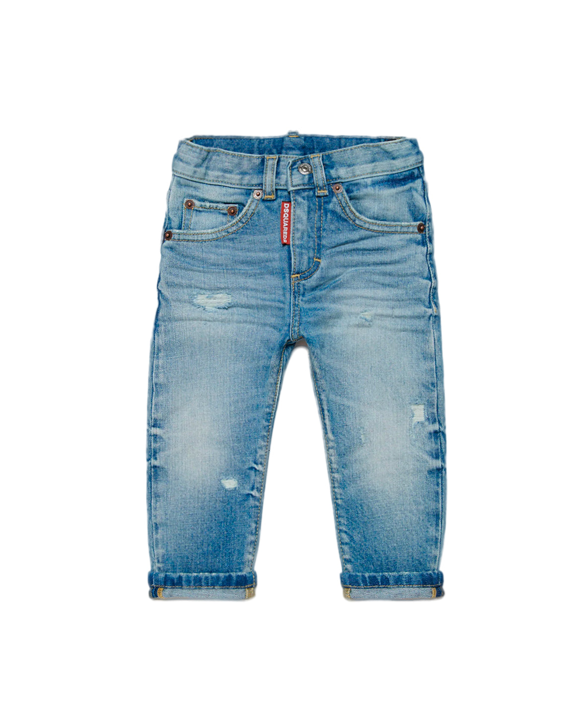 Dsquared2 Kids Jeans Chiaro con Rotture