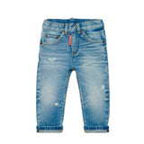 Dsquared2 Kids Jeans Chiaro con Rotture