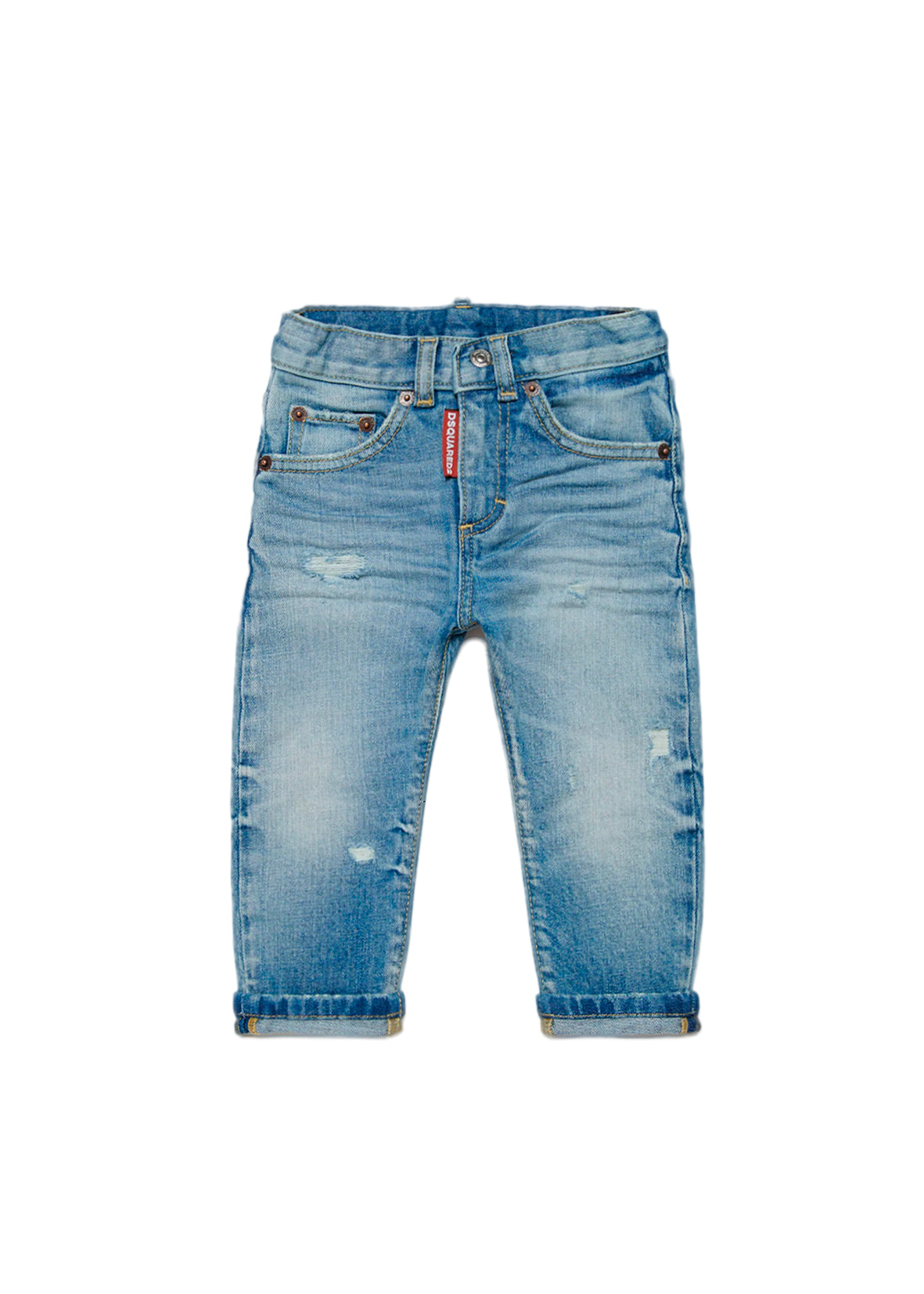 Dsquared2 Kids Jeans Chiaro con Rotture