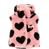 Angel's Face Gilet in pelliccia Rosa